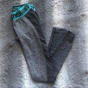 Gymshark Blue/Grey Flex Leggings